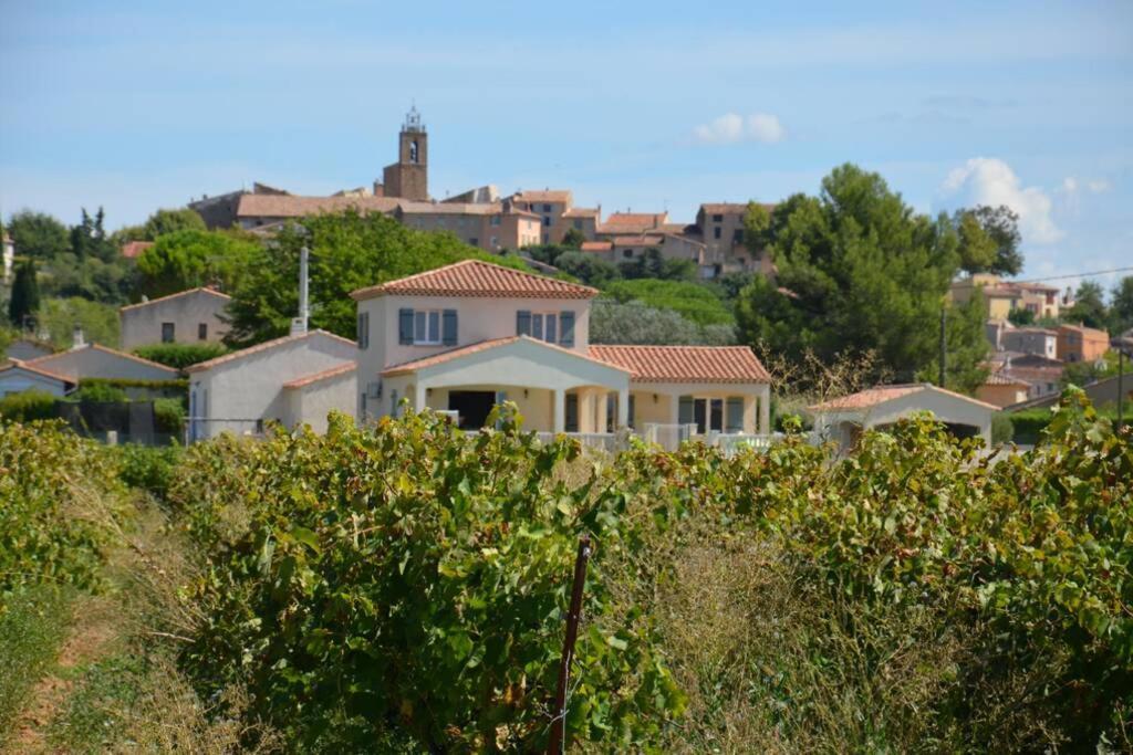 Vue Sainte Victoire, Proche Aix-En-Provence Apartment Pourrieres Bagian luar foto